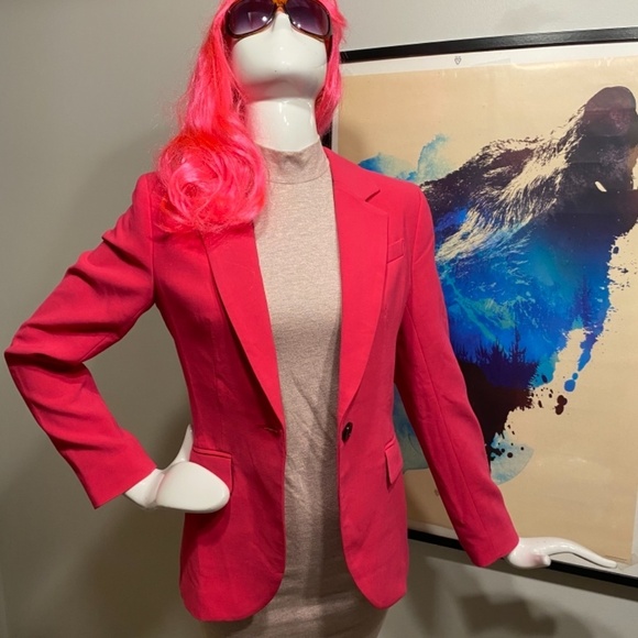 LeChateau | Hot Pink Blazer | Size XS - Picture 8 of 11